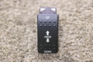 USED VXD1 VISOR UP / DOWN DASH SWITCH RV PARTS FOR SALE
