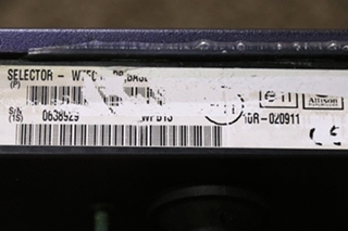 USED MOTORHOME ALLISON TRANSMISSION SHIFT SELECTOR TOUCH PAD FOR SALE