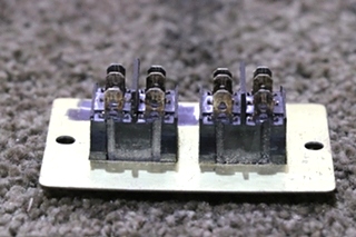 USED MOTORHOME OPEN / CLOSE A9360 DOUBLE SWITCH PANEL FOR SALE
