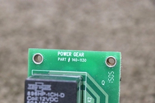 USED 140-1130 POWER GEAR SLIDE OUT CONTROL BOARD RV PARTS FOR SALE