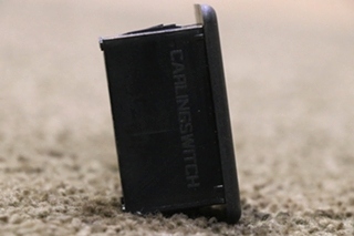 USED RV BLANK BLACK DASH SWITCH PANEL FOR SALE