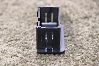 USED RV BLANK BLACK DASH SWITCH PANEL FOR SALE