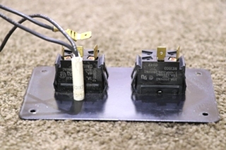 USED MOTORHOME GENERAC GENERATOR DOUBLE SWITCH PANEL FOR SALE