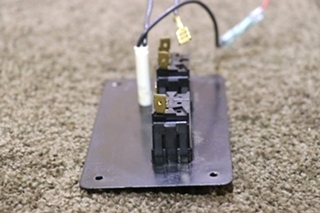 USED MOTORHOME GENERAC GENERATOR DOUBLE SWITCH PANEL FOR SALE