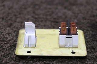 USED POWER DOME DOUBLE SWITCH PANEL RV/MOTORHOME PARTS FOR SALE