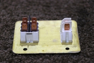 USED POWER DOME DOUBLE SWITCH PANEL RV/MOTORHOME PARTS FOR SALE