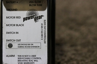 USED POWER GEAR 140-1163 SLIDE OUT CONTROLLER MOTORHOME PARTS FOR SALE