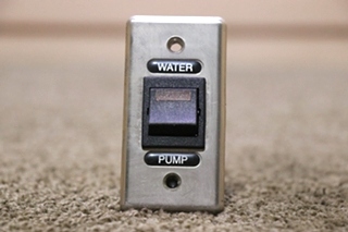 USED RV/MOTORHOME WATER PUMP SWITCH PANEL FOR SALE