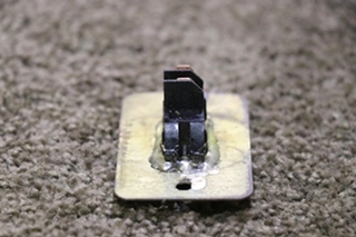 USED BRASS MICROWAVE / WATER HEATER SWITCH PANEL RV PARTS FOR SALE