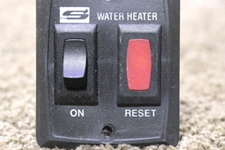 USED SUBURBAN WATER HEATER SWITCH PANEL RV PARTS FOR SALE