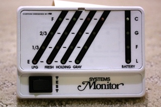 USED TANK MONITOR PANEL FOR SALE