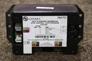 USED MOTORHOME LIPPERT 366701 DUAL PLANETARY GEARMOTOR SYNC CONTROL MODULE FOR SALE
