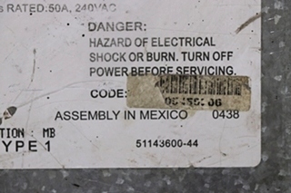 USED PPS ATS 5070 AUTOMATIC LINE/GENERATOR SWITCH MOTORHOME PARTS FOR SALE