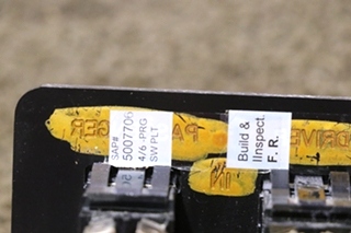 USED RV/MOTORHOME DRIVER / PASSENGER SLIDE CONTROL SWITCH PANEL FOR SALE