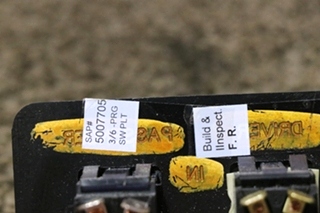 USED DRIVER / PASSENGER SLIDE CONTROL SWITCH PANEL RV PARTS FOR SALE