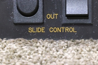 USED DRIVER / PASSENGER SLIDE CONTROL SWITCH PANEL RV PARTS FOR SALE