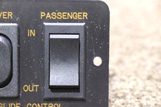 USED DRIVER / PASSENGER SLIDE CONTROL SWITCH PANEL RV PARTS FOR SALE