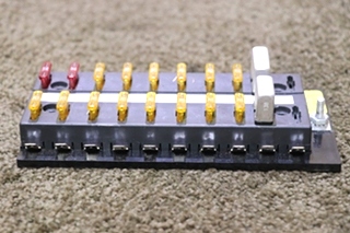 USED RV 15600-20-10 BUSS ATC FUSE PANEL FOR SALE