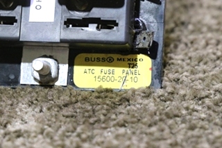 USED RV 15600-20-10 BUSS ATC FUSE PANEL FOR SALE