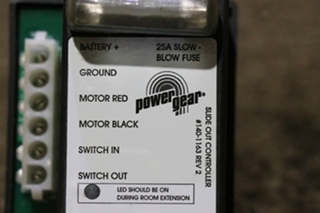 USED MOTORHOME POWER GEAR 140-1163 SLIDE OUT CONTROLLER FOR SALE