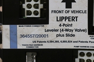 USED RV 364557/20001 LIPPERT 4-POINT LEVELER PLUS SLIDE FOR SALE