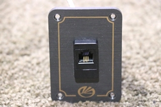 USED MONACO WALL PHONE JACK PLUG PANEL RV PARTS FOR SALE