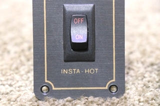 USED MONACO INSTA-HOT OFF / ON SWITCH PANEL RV PARTS FOR SALE