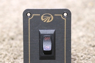 USED MONACO HEATER OFF / ON SWITCH PANEL RV/MOTORHOME PARTS FOR SALE