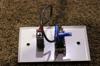 USED RV THE CLOTHES CAROUSEL SWITCH PANEL FOR SALE
