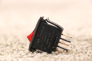 USED MOTORHOME RED LIGHT ROCKER SWITCH FOR SALE