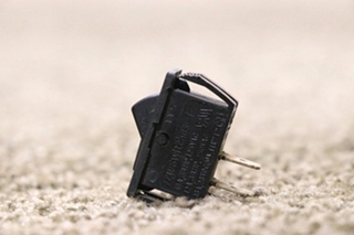 USED BLACK ROCKER SWITCH RV/MOTORHOME PARTS FOR SALE