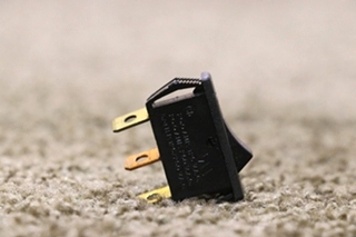 USED RV BLACK ROCKER SWITCH FOR SALE