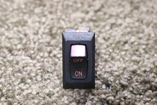 USED OFF / ON BLACK ROCKER SWITCH MOTORHOME PARTS FOR SALE