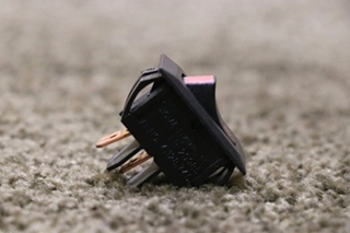 USED OFF / ON BLACK ROCKER SWITCH MOTORHOME PARTS FOR SALE
