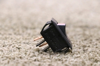 USED OFF / ON BLACK ROCKER SWITCH RV/MOTORHOME PARTS FOR SALE