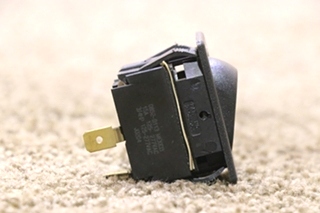 USED MOTORHOME BLACK 0852-0113 ROCKER SWITCH FOR SALE