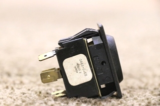 USED 0852-0105 BLACK ROCKER SWITCH RV PARTS FOR SALE