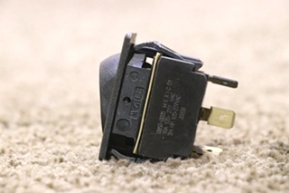 USED BLACK ROCKER 0852-0225 SWITCH MOTORHOME PARTS FOR SALE