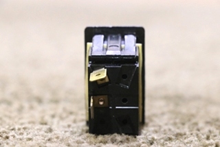 USED BLACK ROCKER SWITCH 0852-0113 RV/MOTORHOME PARTS FOR SALE