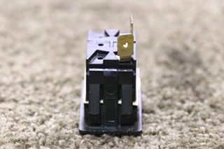 USED BLACK ROCKER SWITCH 0852-0113 RV/MOTORHOME PARTS FOR SALE