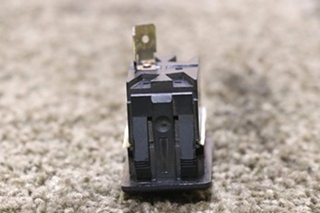 USED BLACK ROCKER SWITCH 0852-0113 RV/MOTORHOME PARTS FOR SALE
