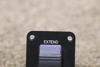 USED RV EXTEND / RETRACT SWITCH PANEL FOR SALE