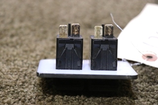USED MOTORHOME DOUBLE ON / OFF FLOOD LIGHTS SWITCH PANEL FOR SALE