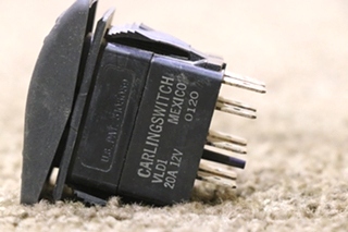 USED RV/MOTORHOME PEDAL IN / OUT DASH SWITCH VLD1 FOR SALE