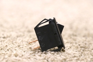 USED SMALL BLACK DASH SWITCH RV/MOTORHOME PARTS FOR SALE
