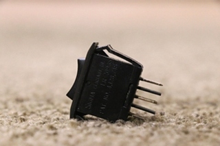 USED MOTORHOME SMALL BLACK ROCKER SWITCH FOR SALE