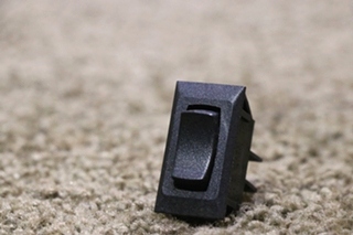 USED SMALL BLACK ROCKER SWITCH RV PARTS FOR SALE