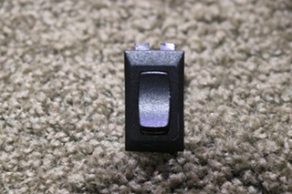 USED SMALL BLACK ROCKER SWITCH MOTORHOME PARTS FOR SALE