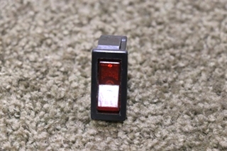 USED MOTORHOME RED LIGHT ROCKER SWITCH FOR SALE