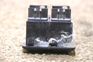 USED MOTORHOME DOUBLE LIGHT DASH SWITCH PANEL FOR SALE